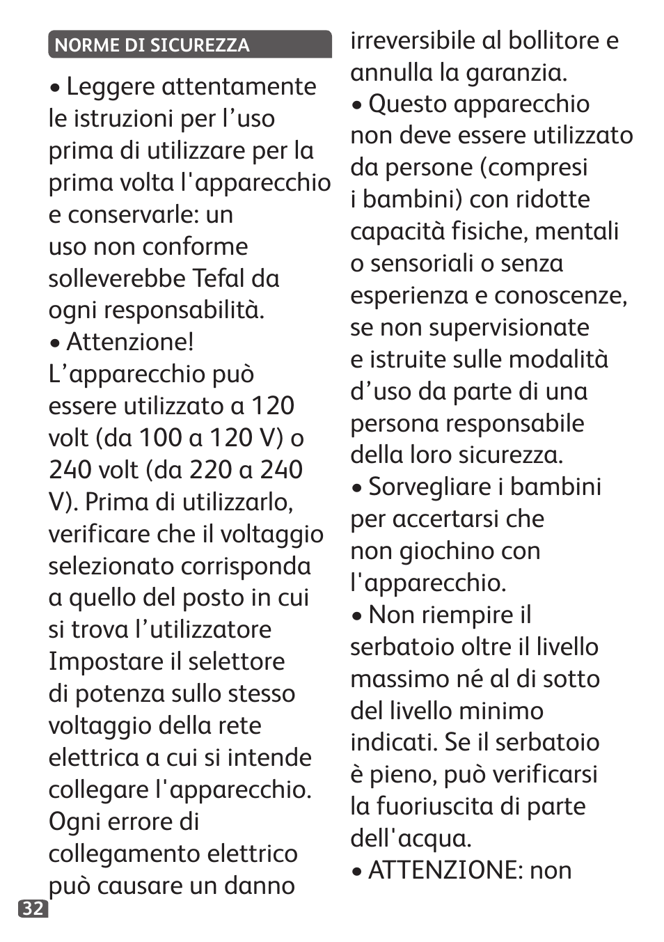 Tefal Travel City User Manual | Page 34 / 119
