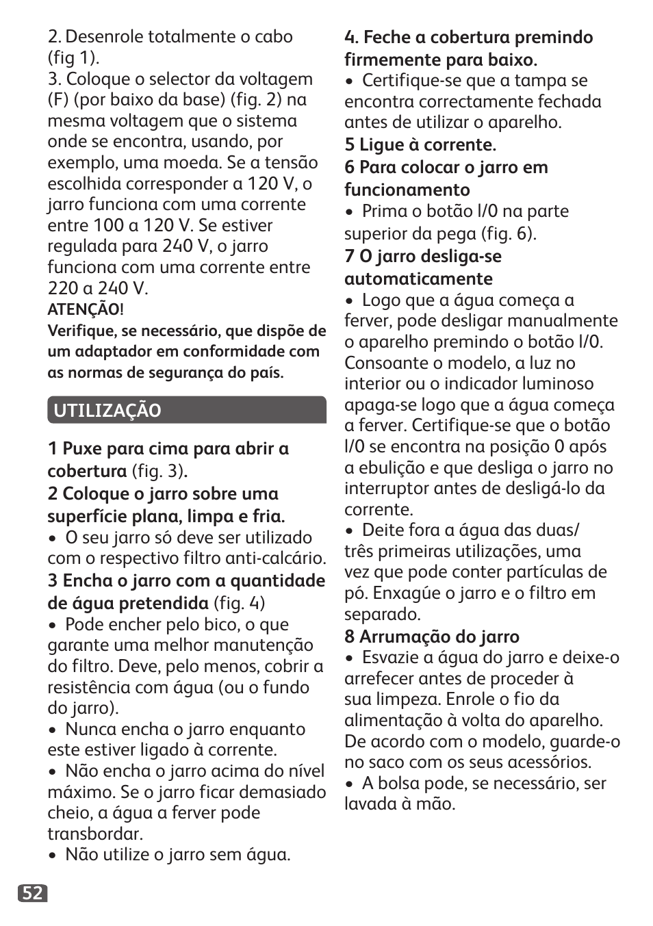 Tefal Travel City User Manual | Page 54 / 119