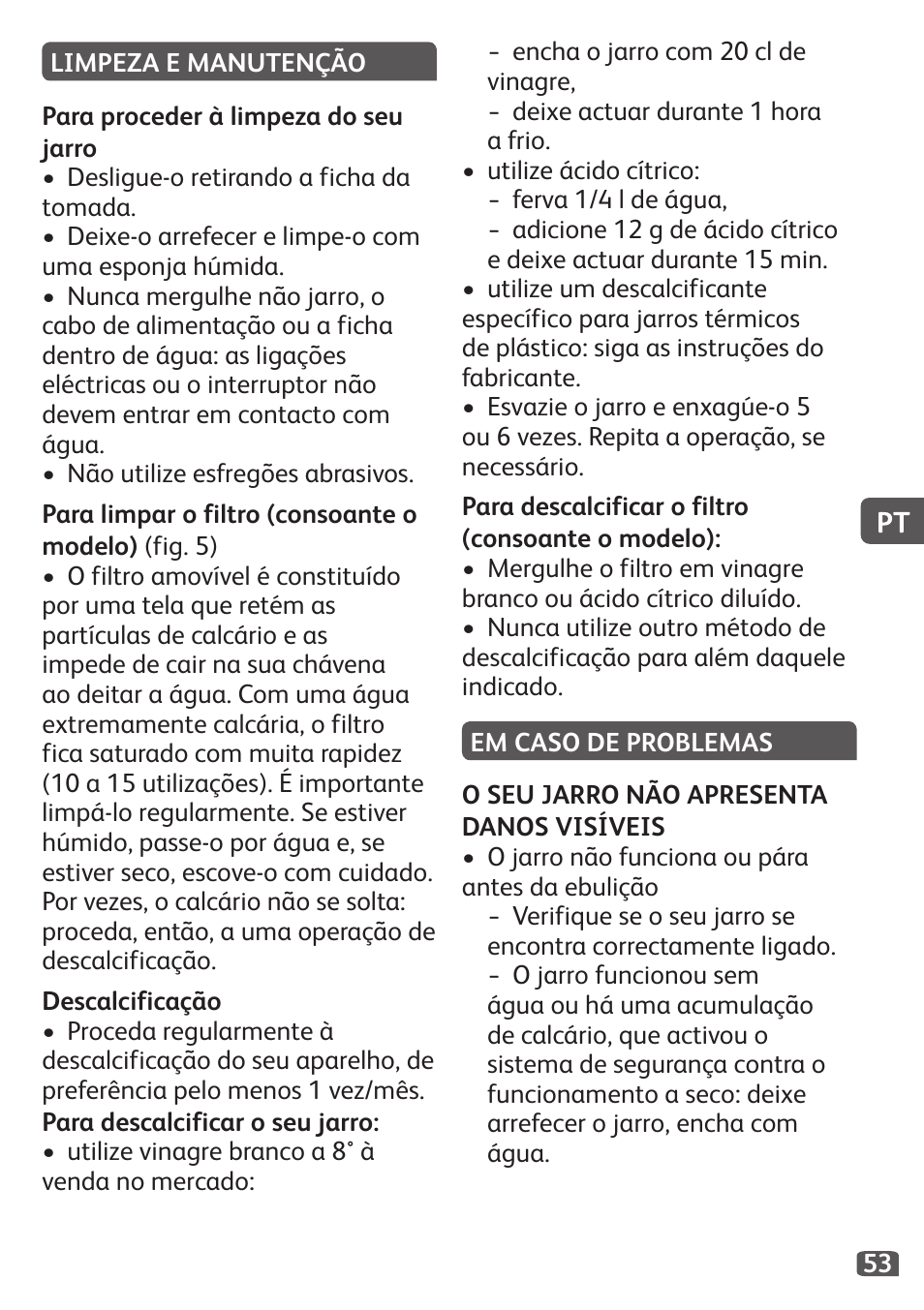 Tefal Travel City User Manual | Page 55 / 119