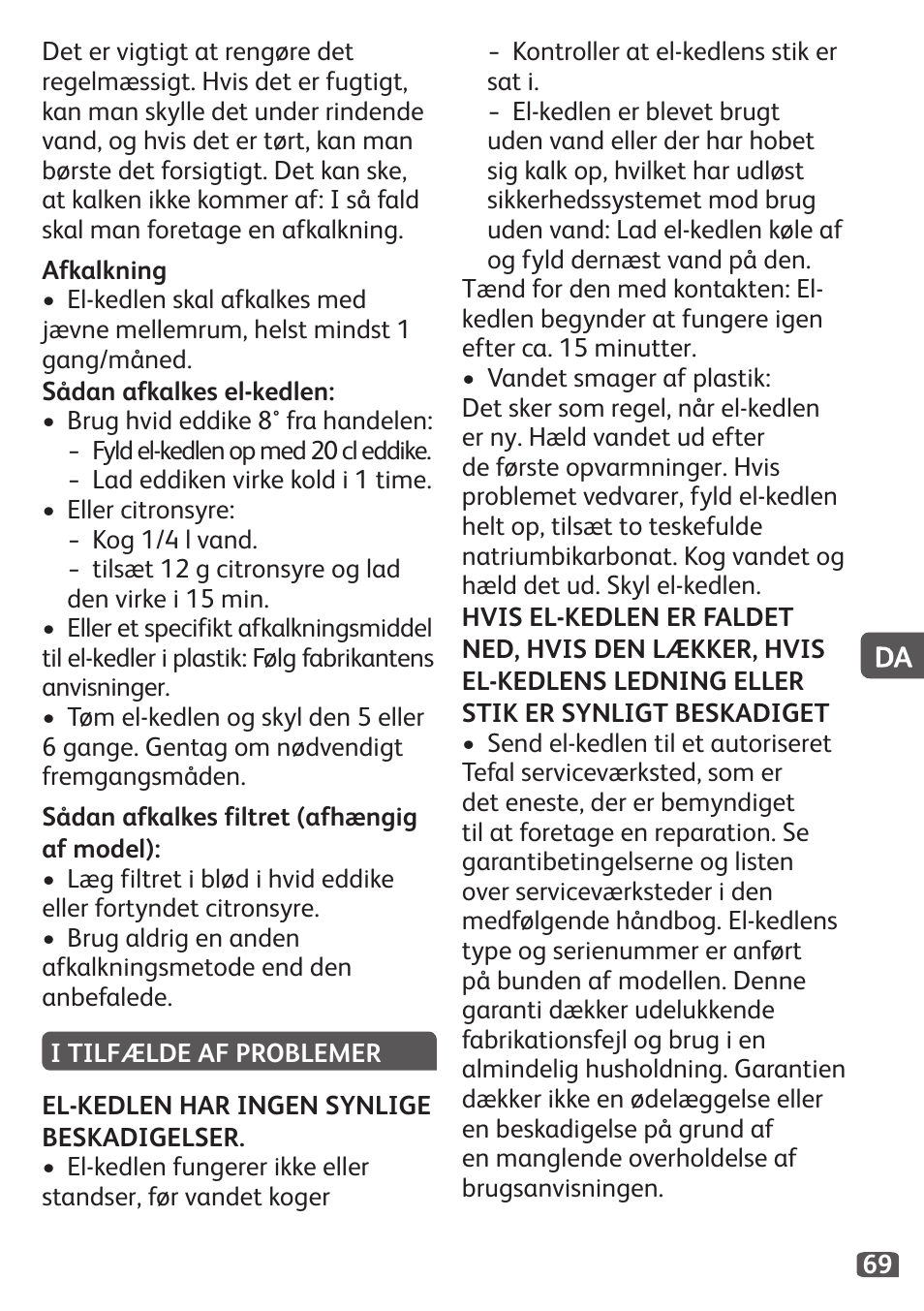 Tefal Travel City User Manual | Page 71 / 119