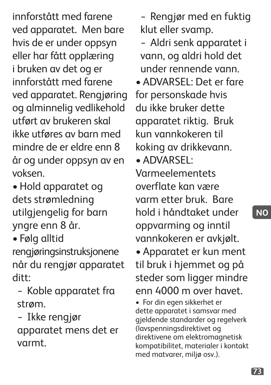 Tefal Travel City User Manual | Page 75 / 119