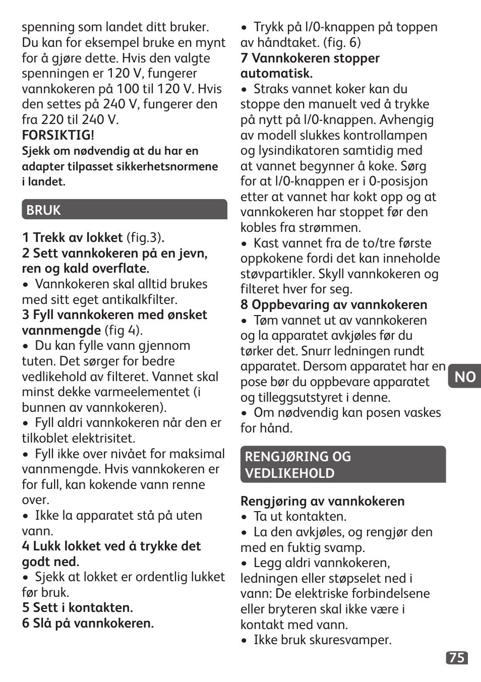 Tefal Travel City User Manual | Page 77 / 119