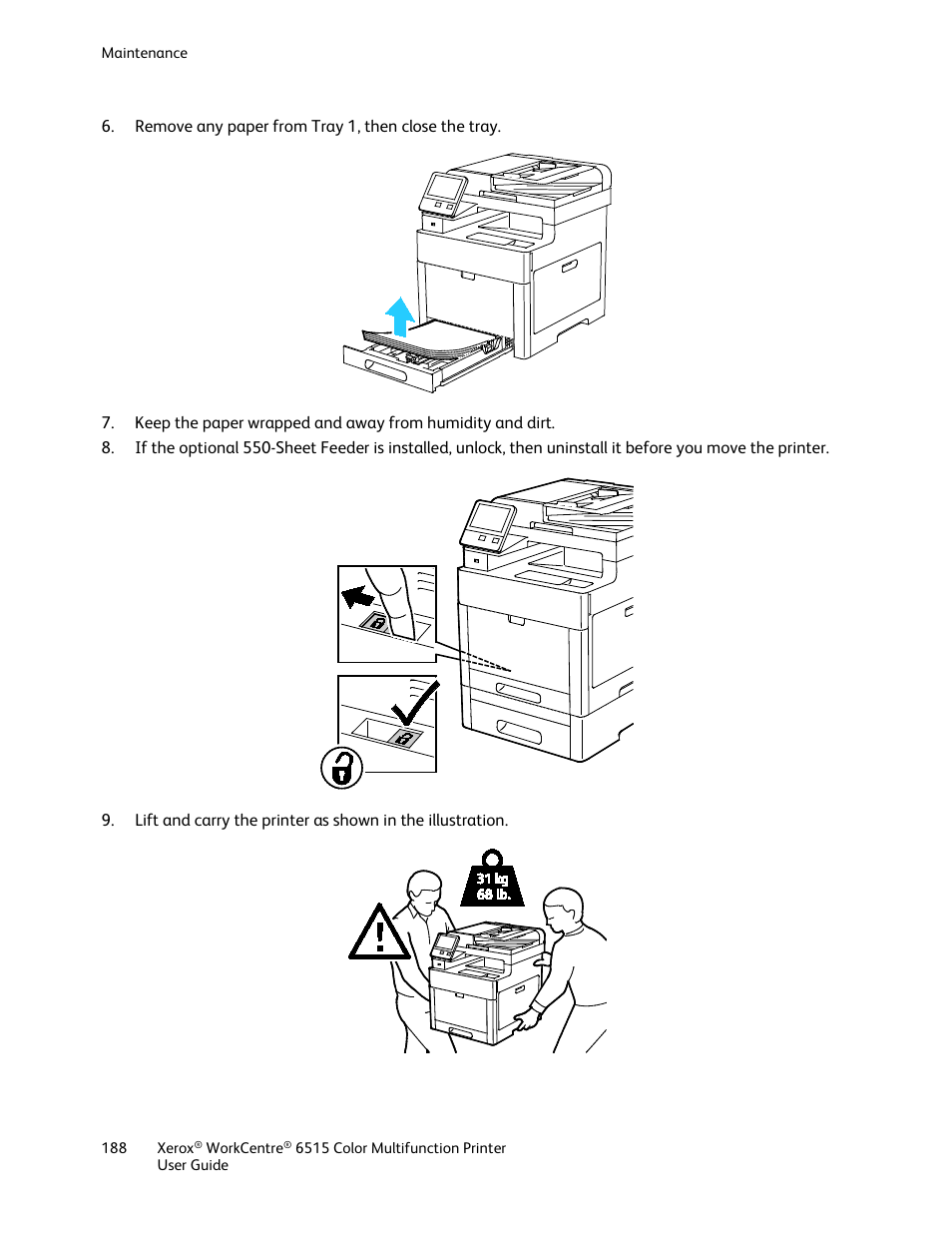 Xerox WorkCentre 6515DNI User Manual | Page 188 / 326