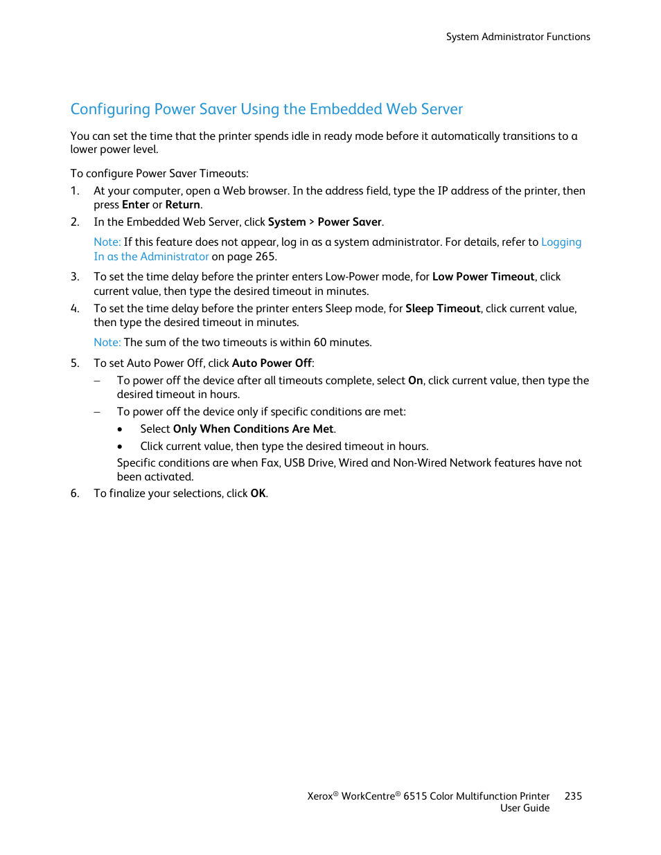 Xerox WorkCentre 6515DNI User Manual | Page 235 / 326