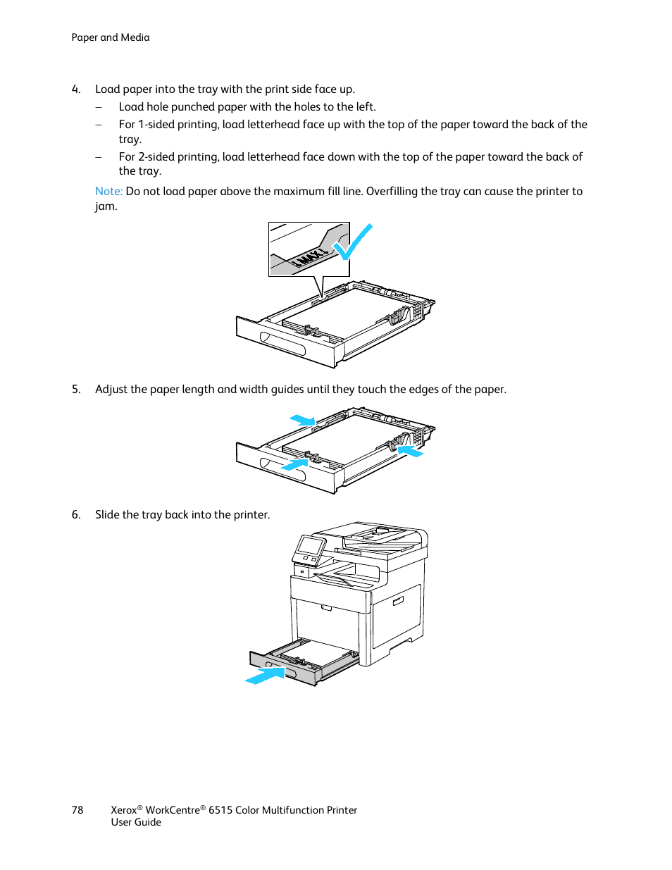 Xerox WorkCentre 6515DNI User Manual | Page 78 / 326