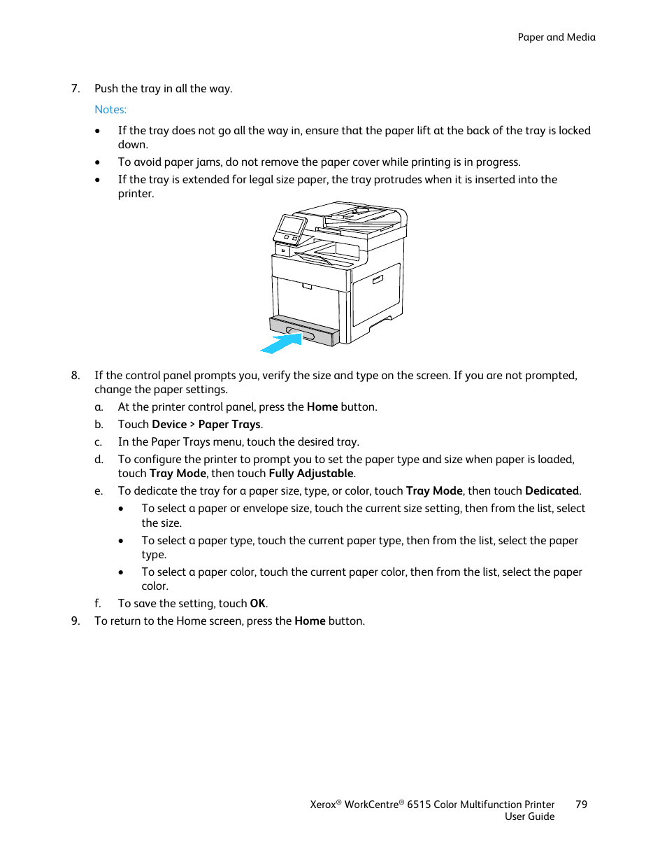 Xerox WorkCentre 6515DNI User Manual | Page 79 / 326