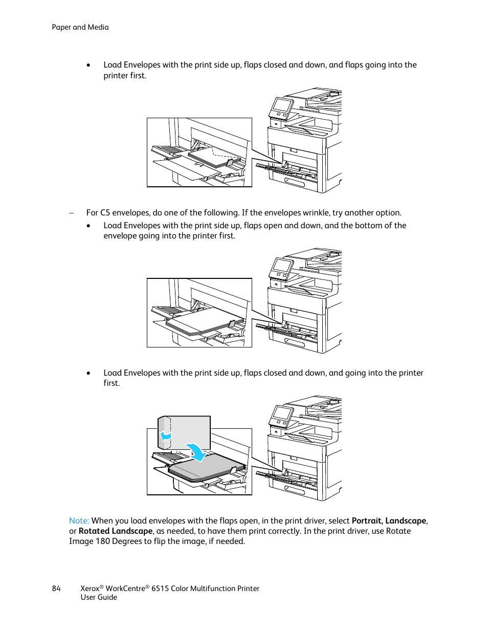 Xerox WorkCentre 6515DNI User Manual | Page 84 / 326