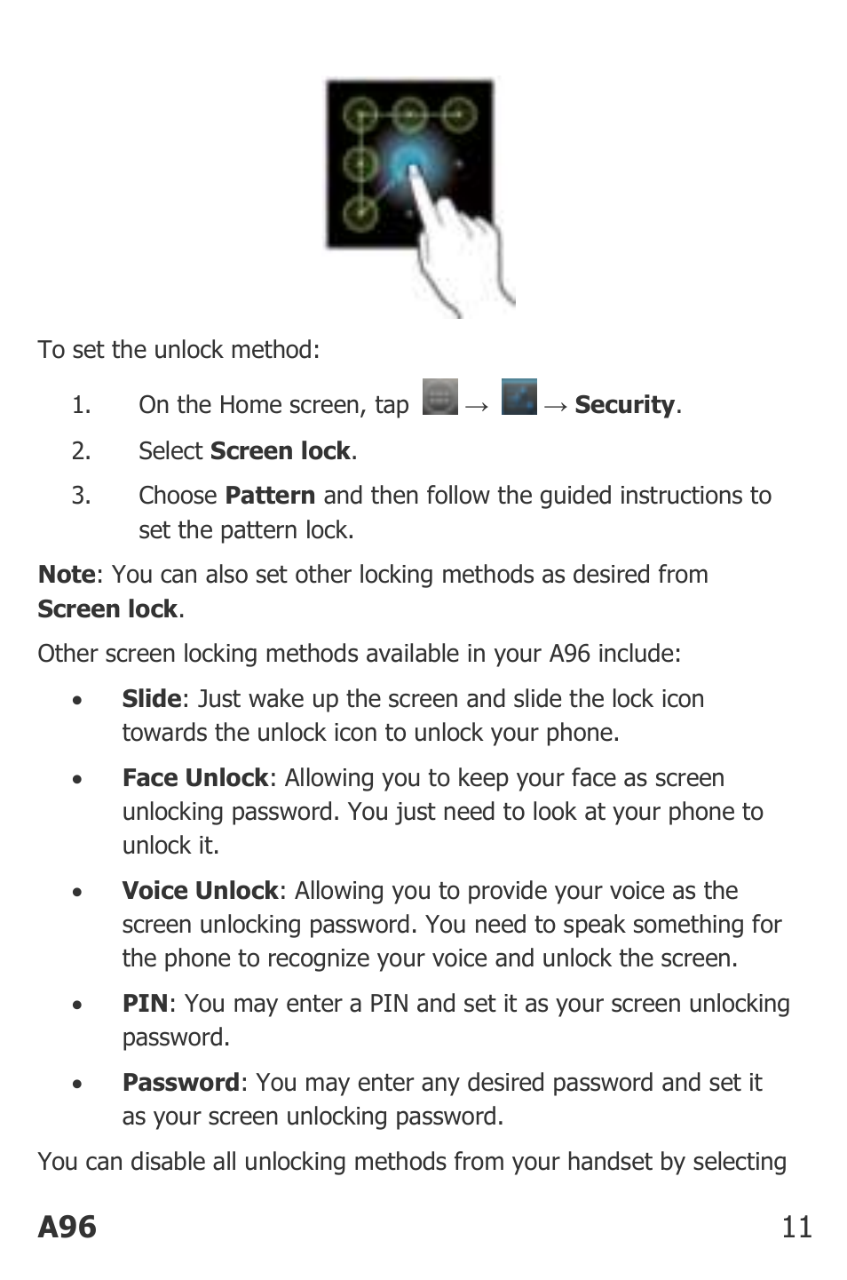 A96 11 | Micromax Canvas Power User Manual | Page 11 / 56