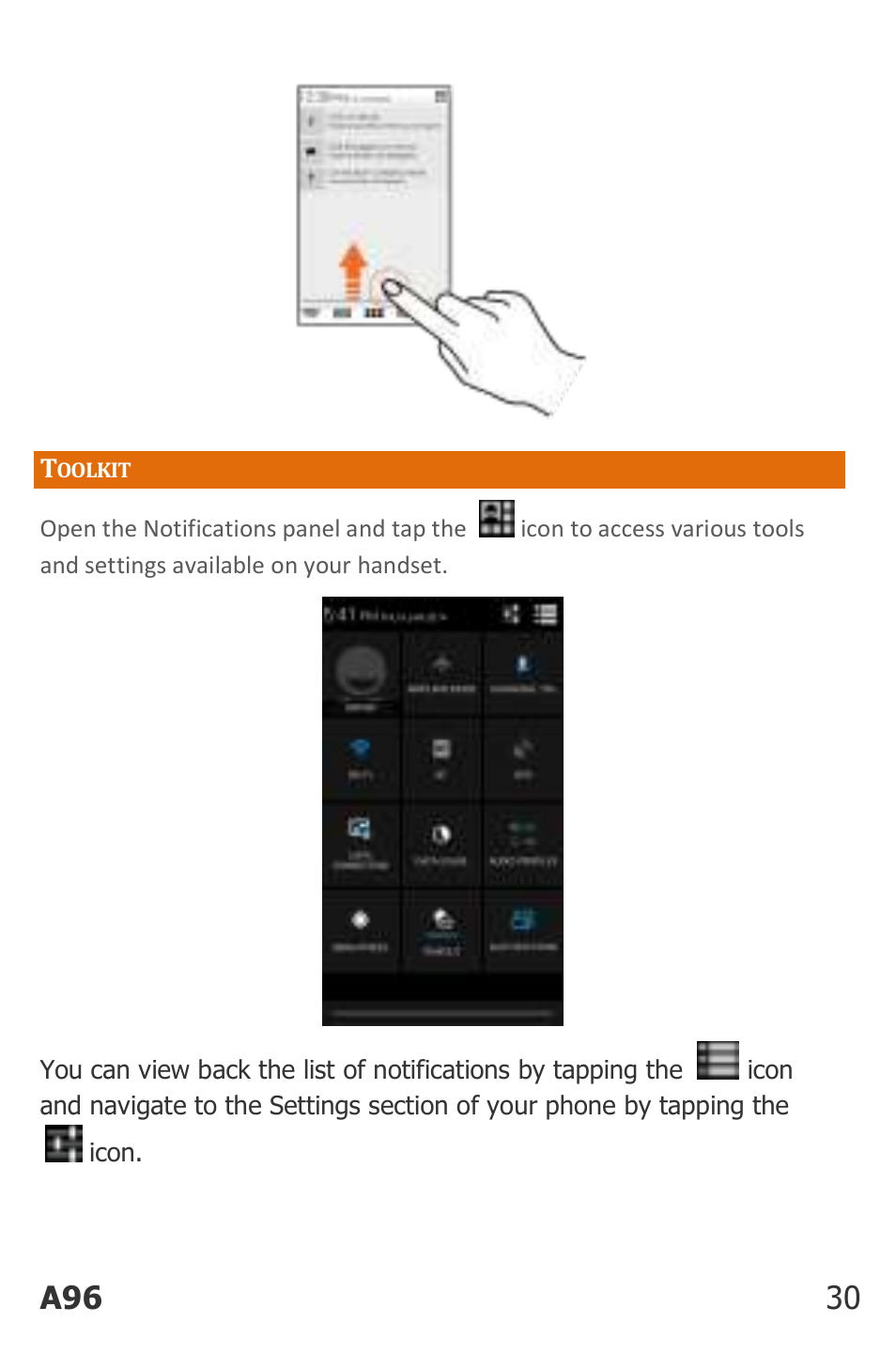Oolkit, A96 30 | Micromax Canvas Power User Manual | Page 30 / 56