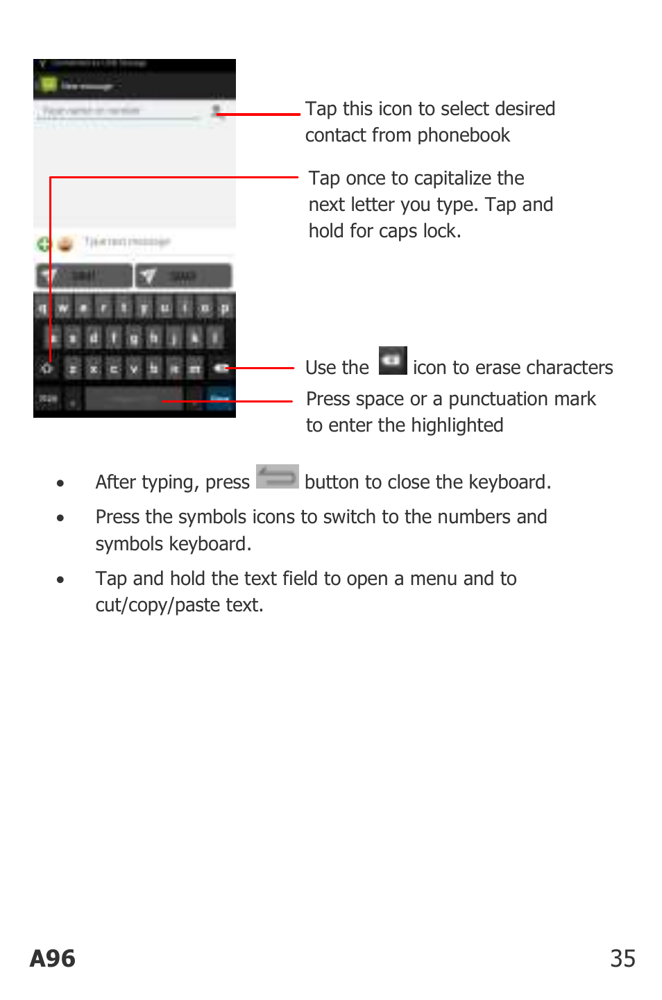 A96 35 | Micromax Canvas Power User Manual | Page 35 / 56