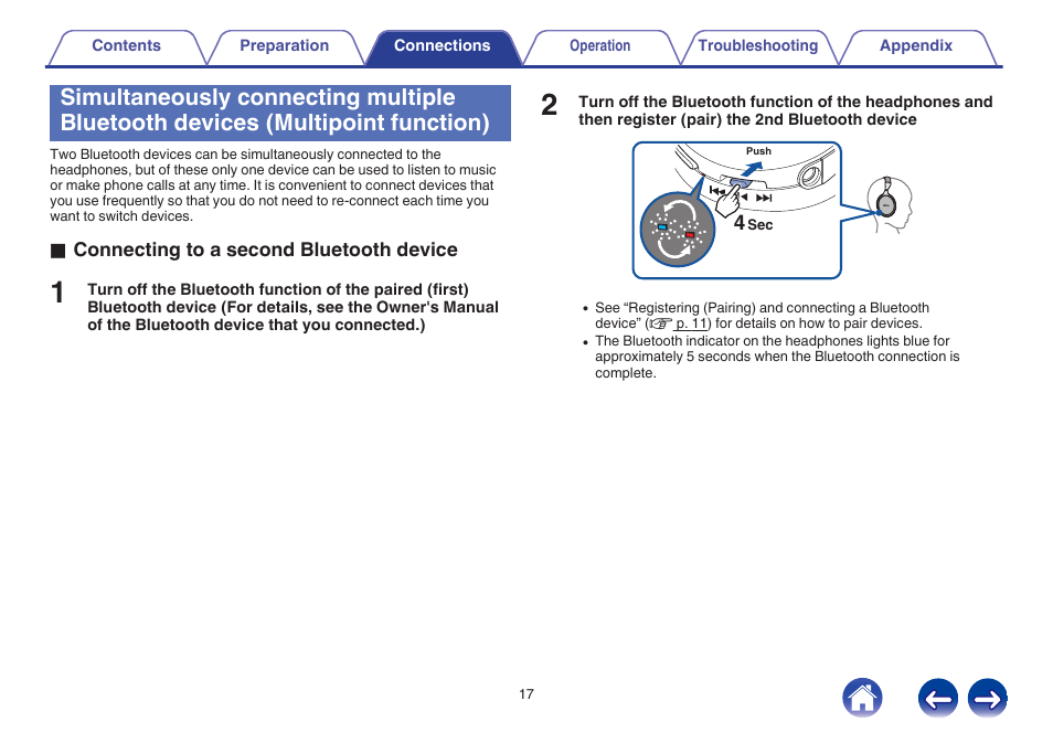 Function) | Denon AH-GC20 User Manual | Page 17 / 33