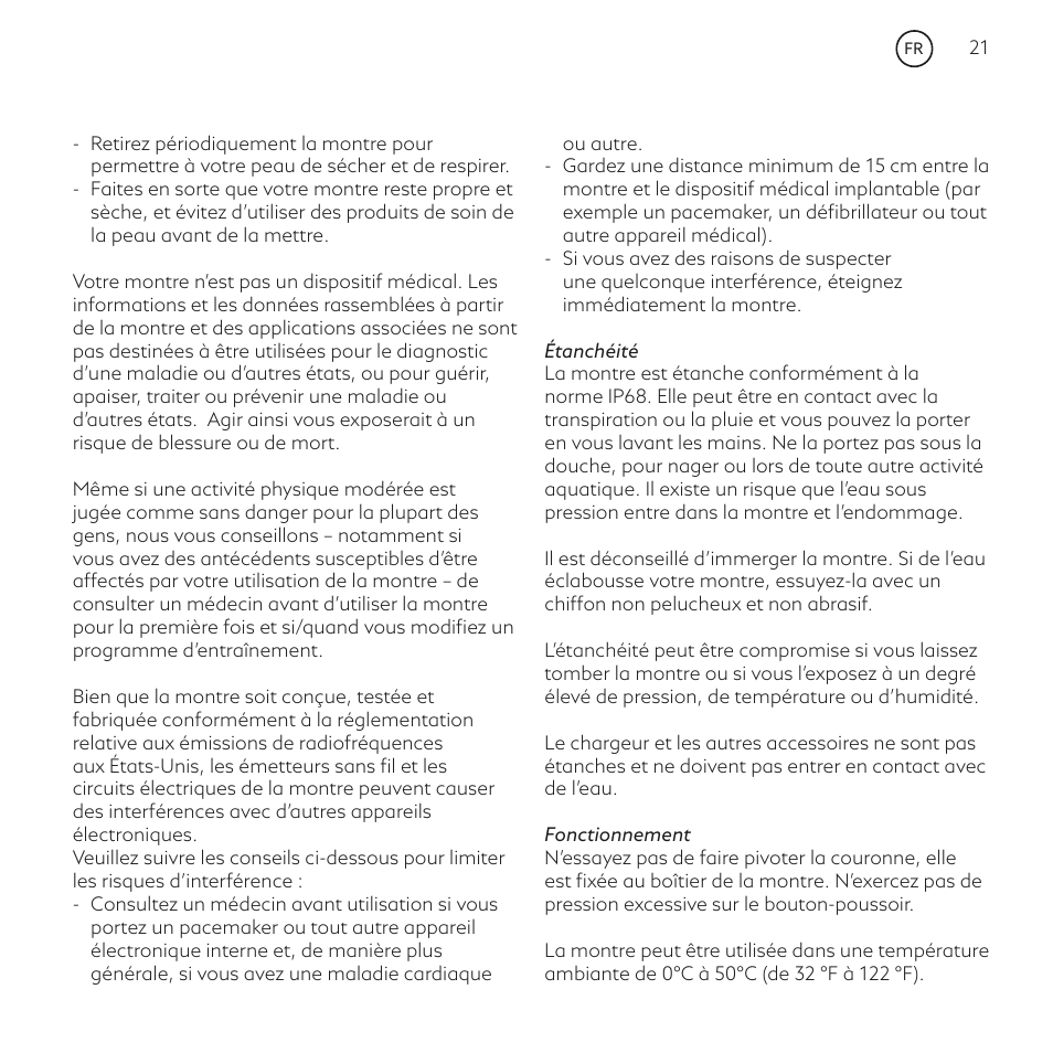 Montblanc Summit User Manual | Page 21 / 66