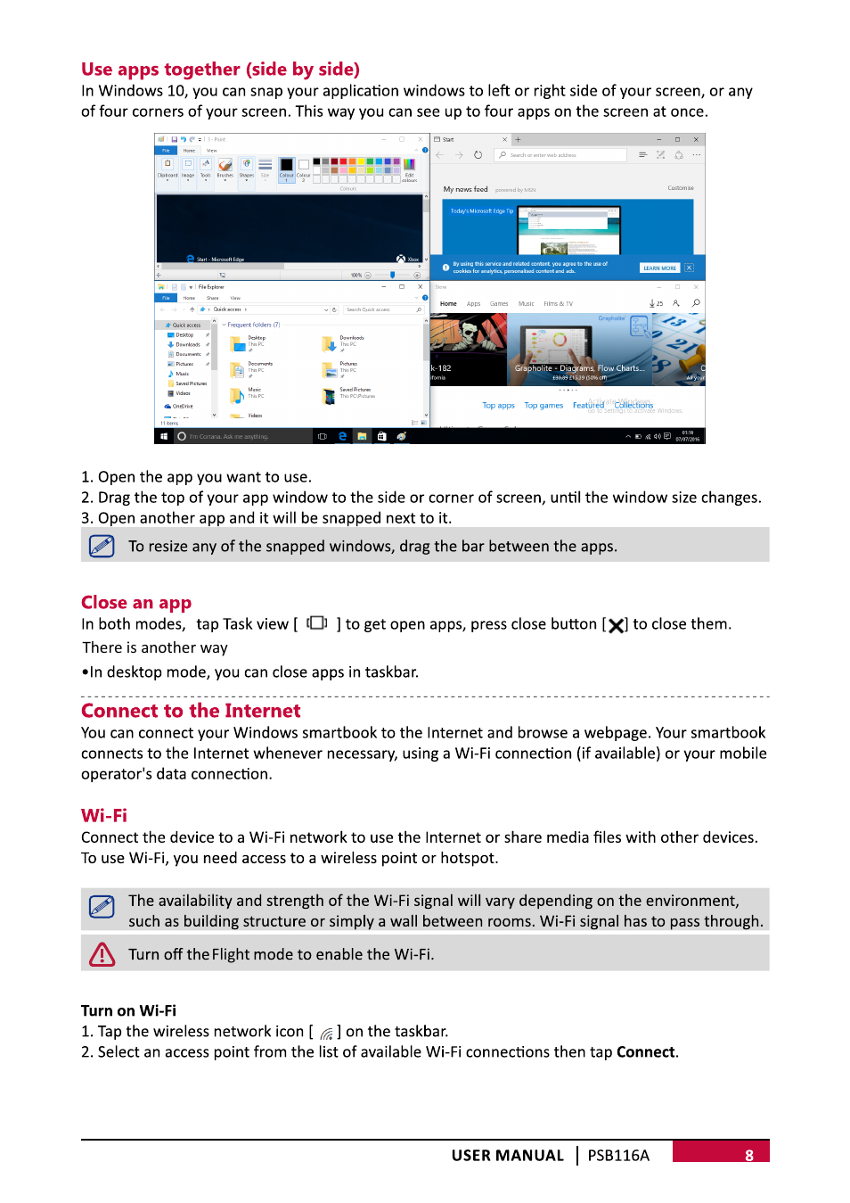 PRESTIGIO Smartbook 116A User Manual | Page 11 / 16