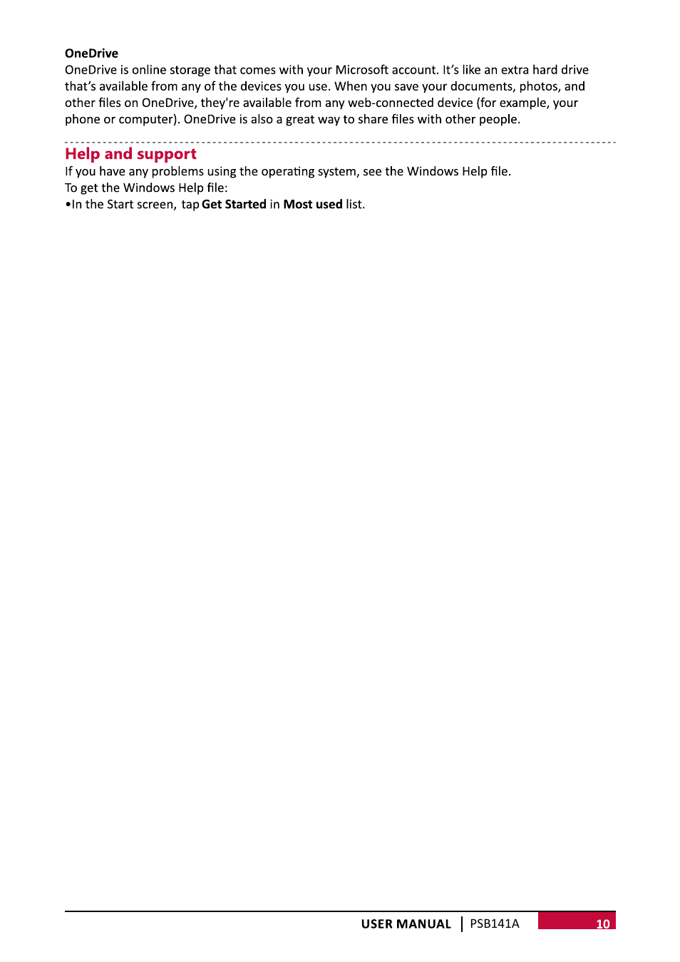 PRESTIGIO Smartbook 141A User Manual | Page 13 / 16