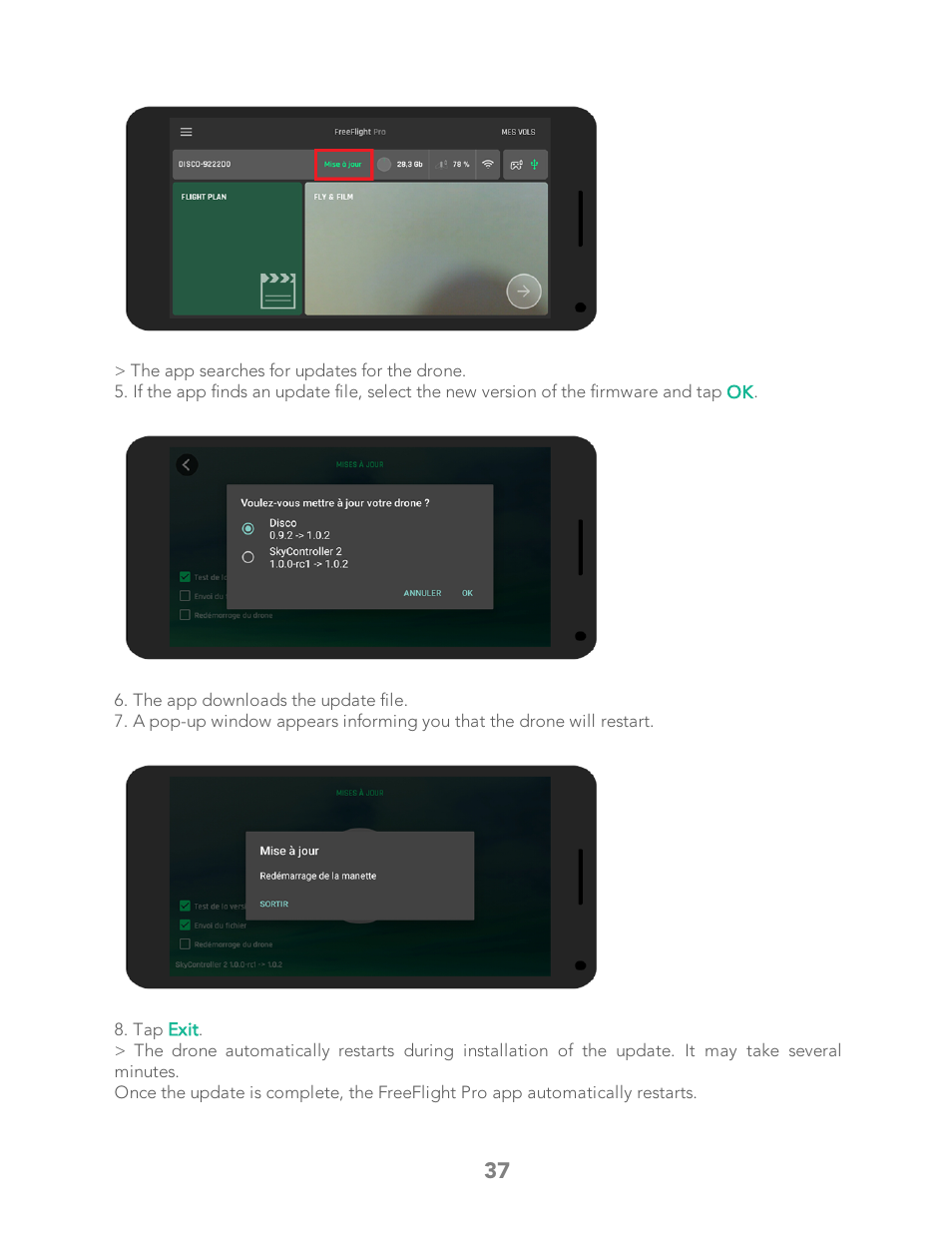 Parrot Bebop 2 User Manual | Page 41 / 86