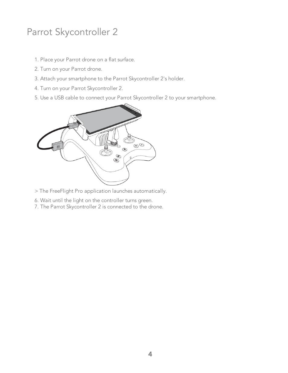 Parrot skycontroller 2 | Parrot Bebop 2 User Manual | Page 8 / 86