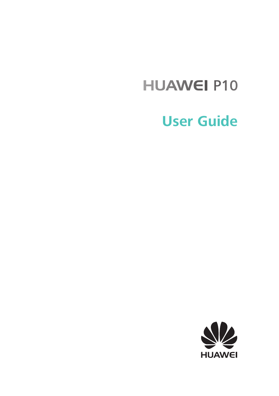 Huawei P10 User Manual | 158 pages