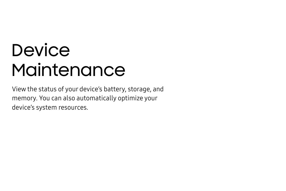 Device maintenance | Samsung Galaxy S8 User Manual | Page 169 / 213