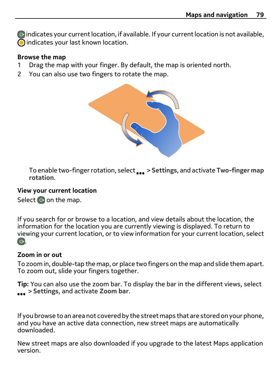 Nokia 9 User Manual | Page 79 / 116