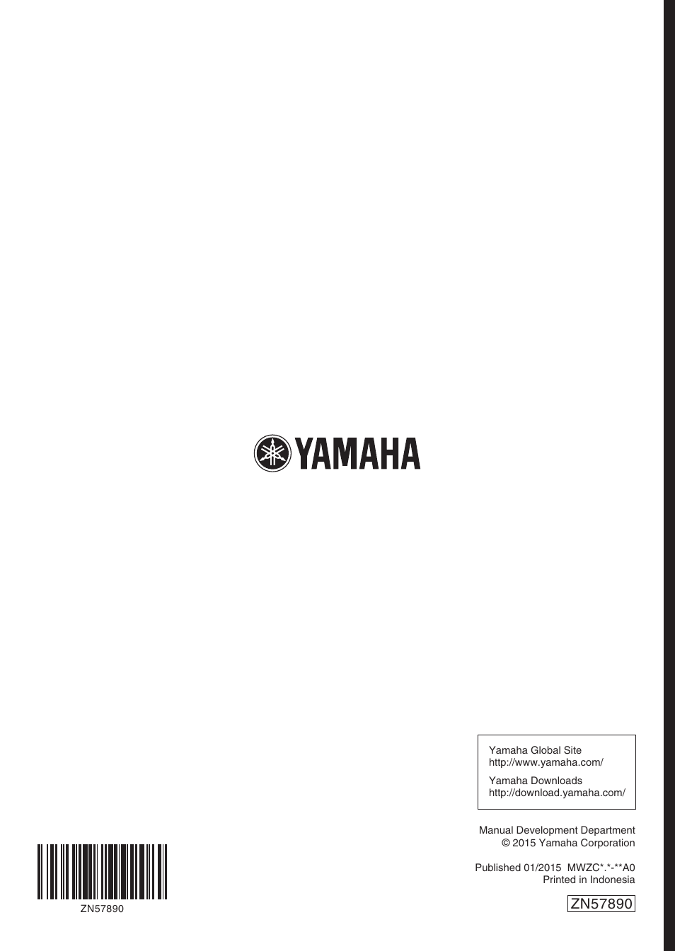 Yamaha YDP-S52 User Manual | Page 40 / 40