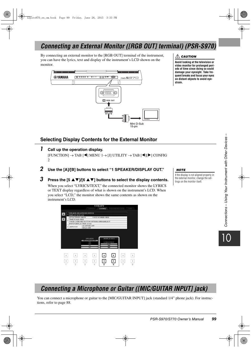 Yamaha PSR-S770 User Manual | Page 99 / 118