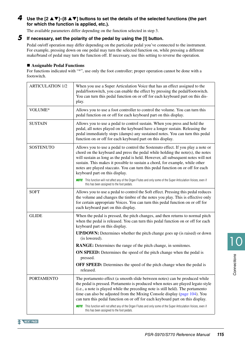 Ges 115 | Yamaha PSR-S770 User Manual | Page 115 / 134