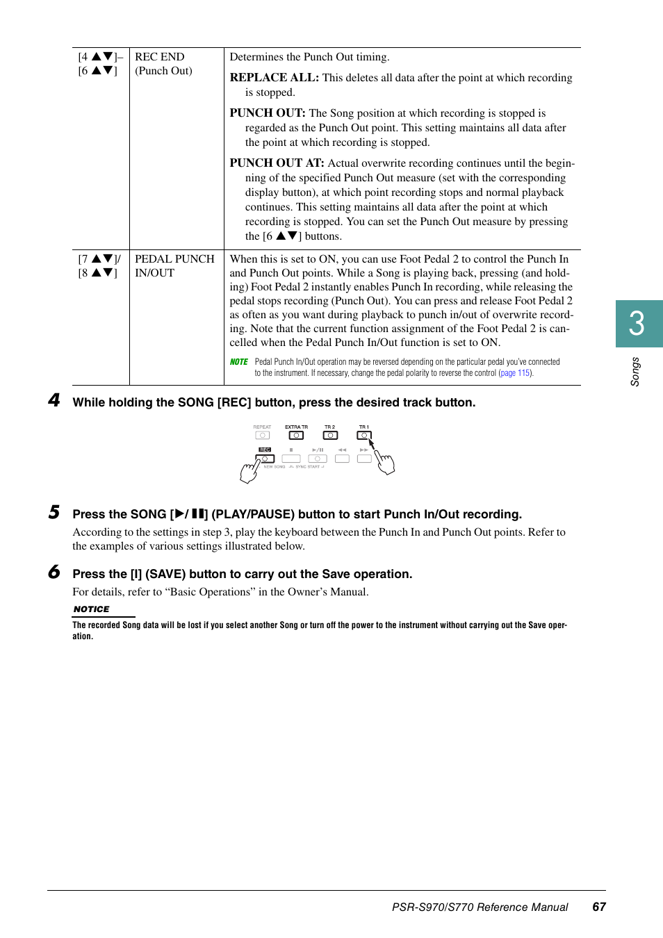 Yamaha PSR-S770 User Manual | Page 67 / 134
