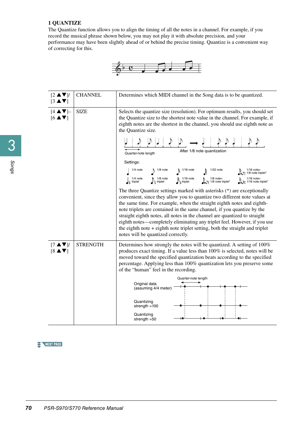 Yamaha PSR-S770 User Manual | Page 70 / 134