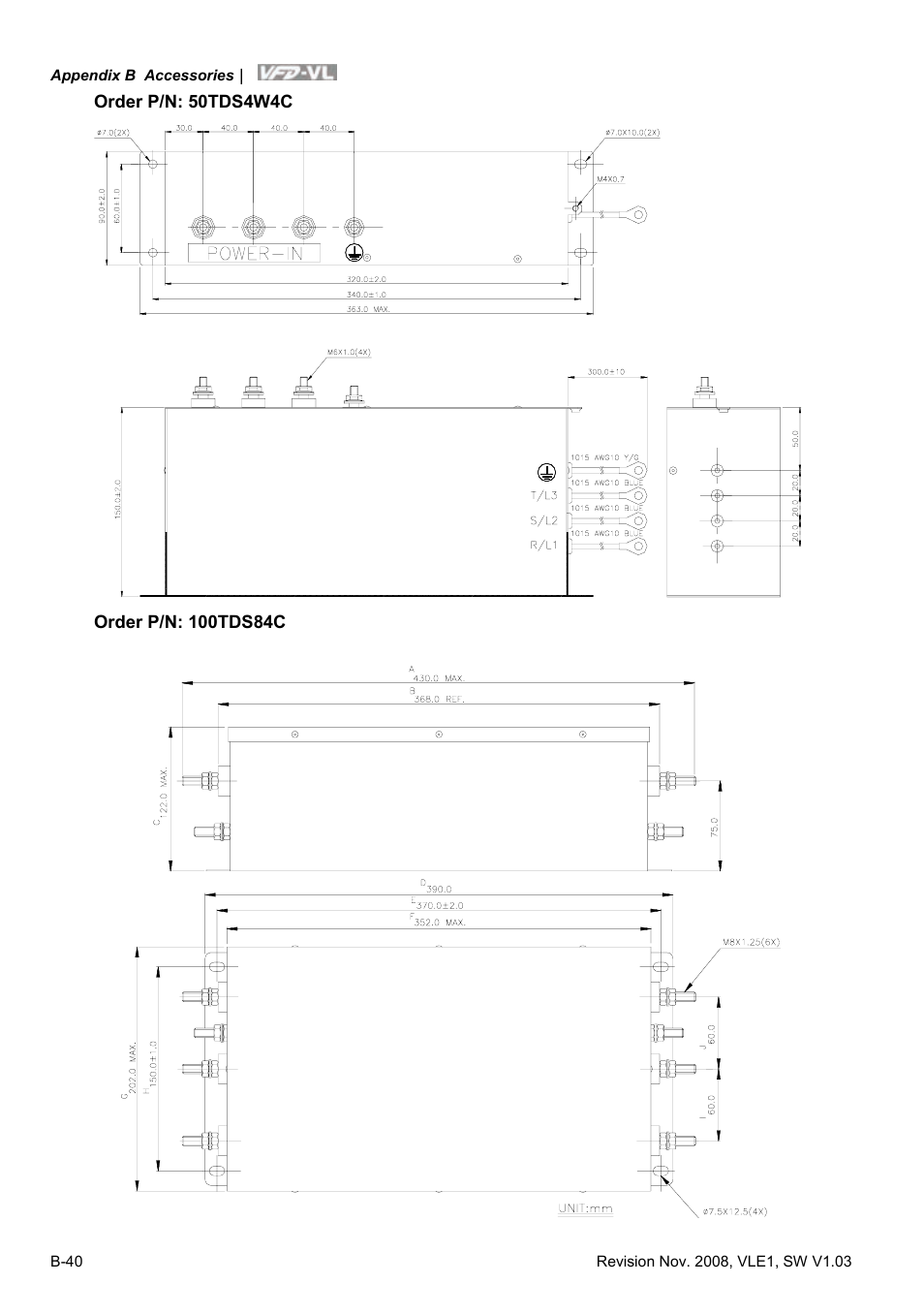 Delta Electronics Elevator Drive VFD-VL User Manual | Page 237 / 251