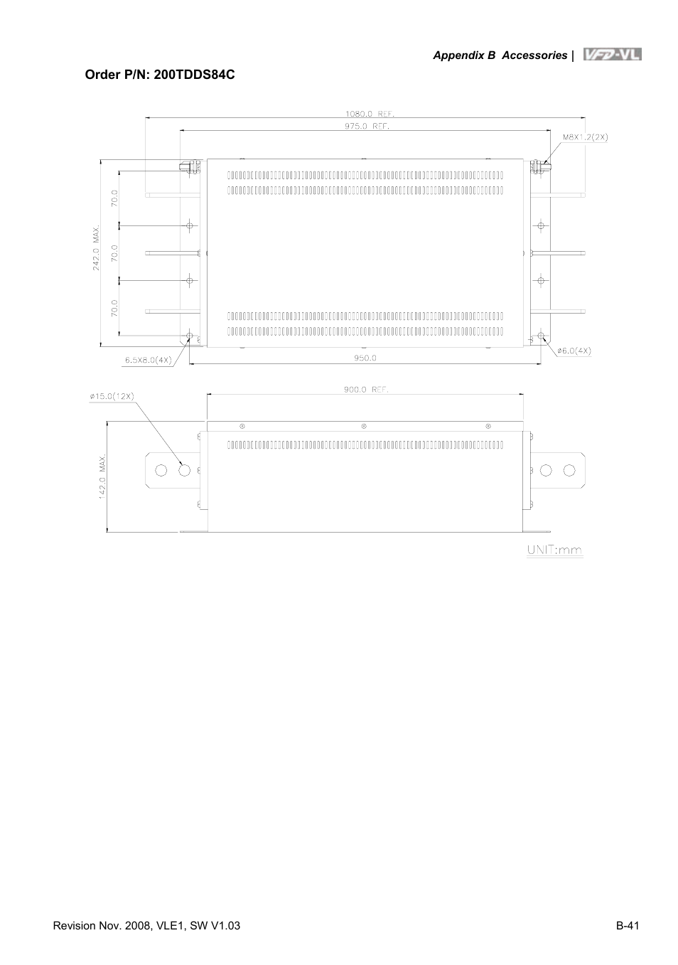 Delta Electronics Elevator Drive VFD-VL User Manual | Page 238 / 251
