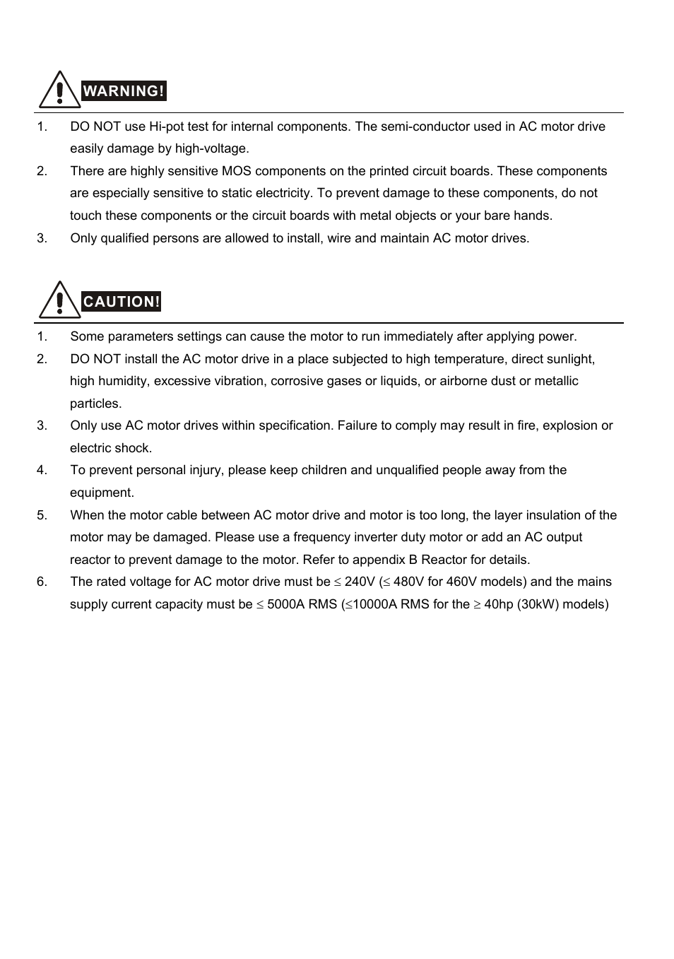 Delta Electronics Elevator Drive VFD-VL User Manual | Page 5 / 251
