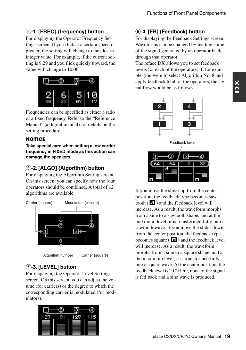 Yamaha Reface YC User Manual | Page 25 / 60