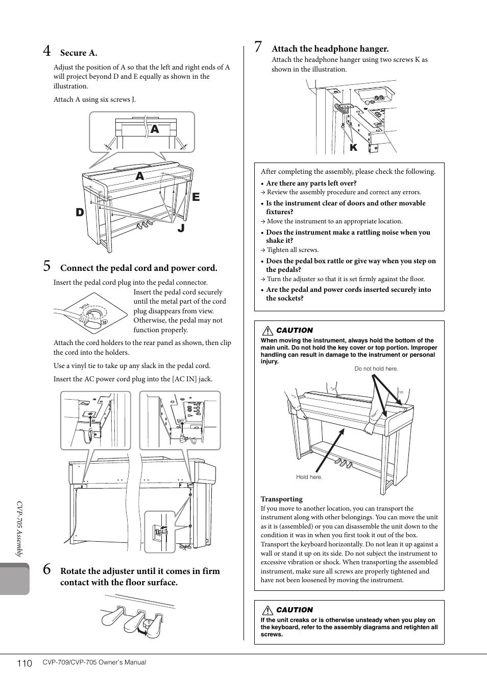 Aj d e | Yamaha CVP-705B User Manual | Page 110 / 128