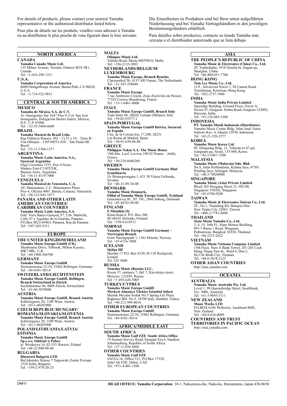 Yamaha CVP-705B User Manual | Page 127 / 128