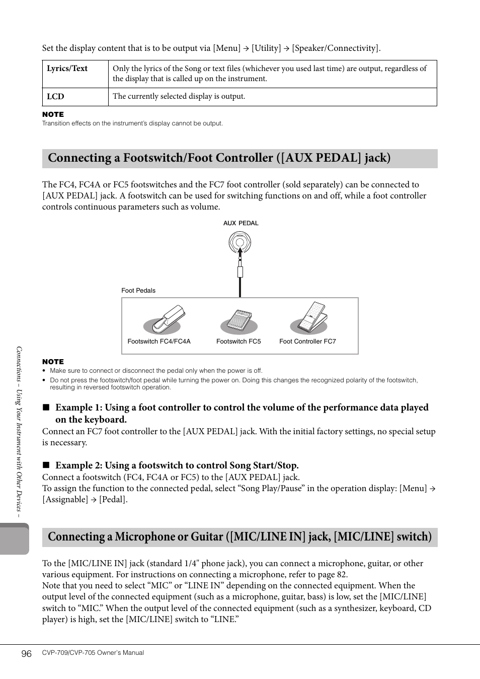 D 96 | Yamaha CVP-705B User Manual | Page 96 / 128