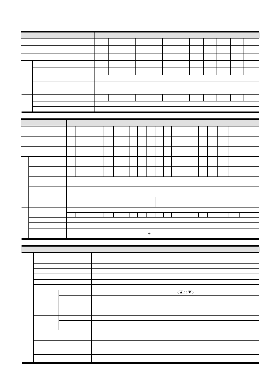 Specifications | Delta Electronics AC Drive VFD-F Series User Manual | Page 2 / 31