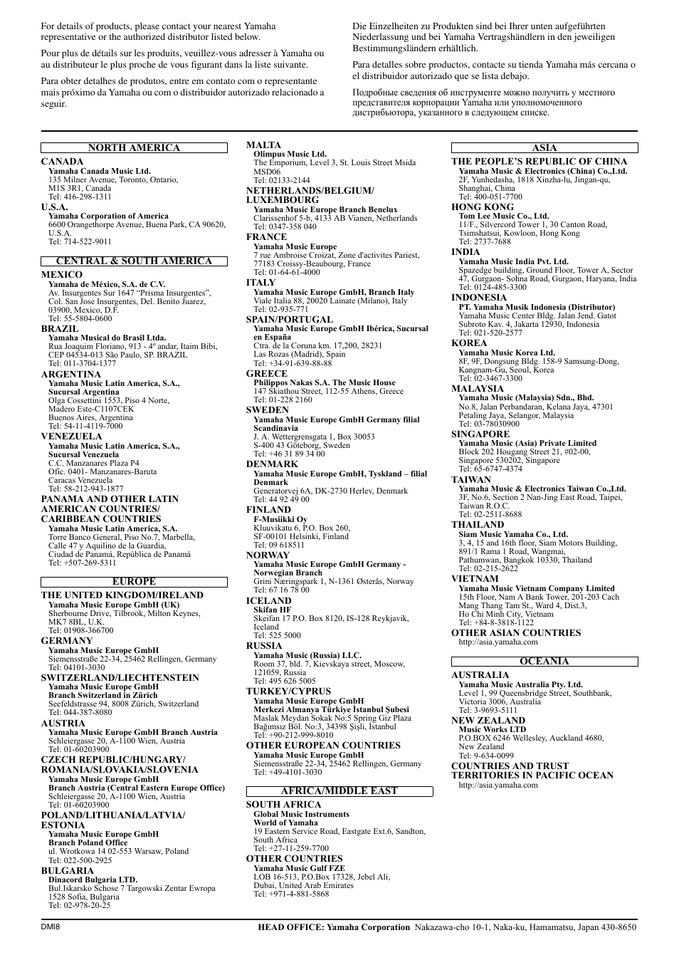 Yamaha PSR-E253 User Manual | Page 47 / 48