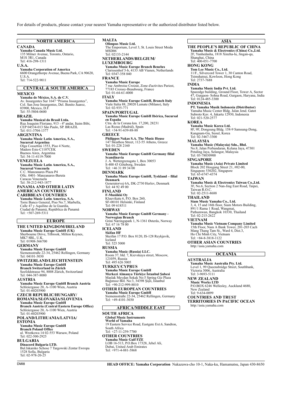Yamaha P-45 User Manual | Page 23 / 24
