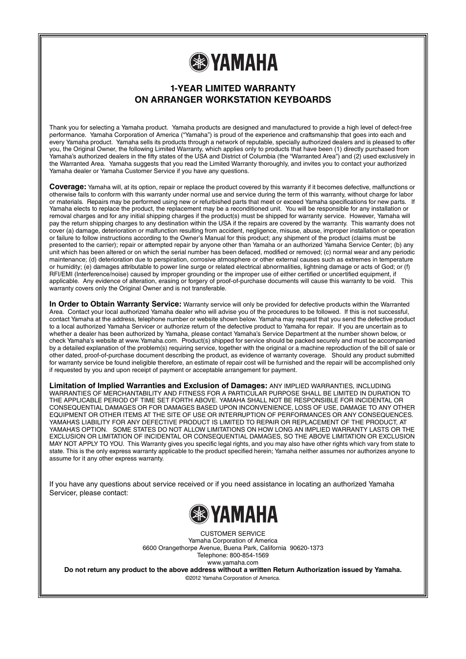 Yamaha PSR-S670 User Manual | Page 106 / 108