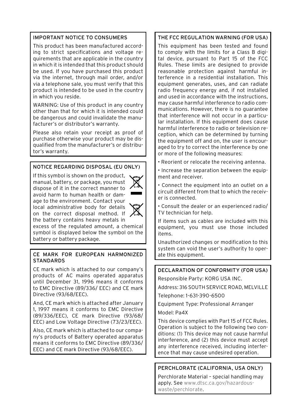 KORG PA4X 76 User Manual | Page 1073 / 1074