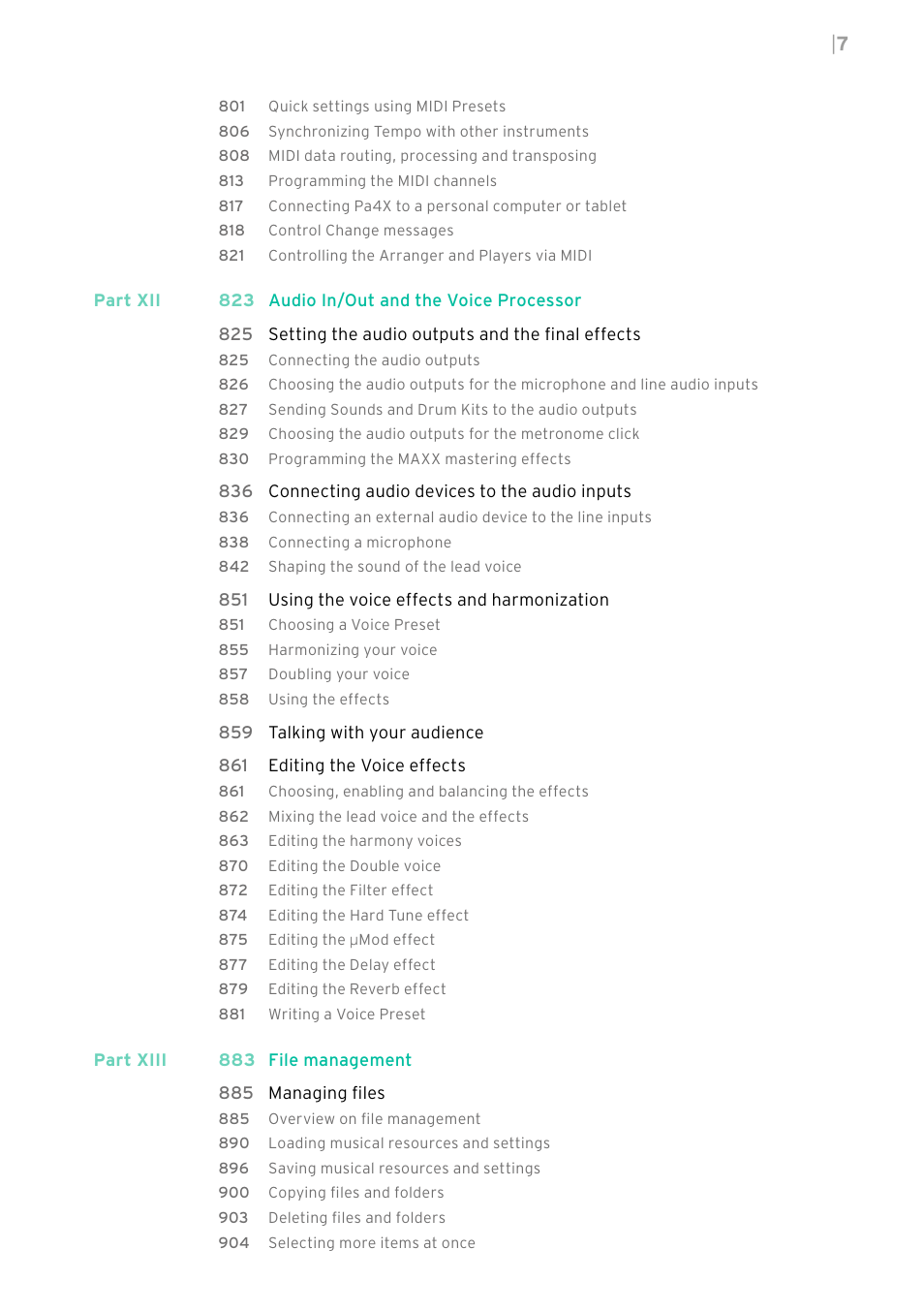 KORG PA4X 76 User Manual | Page 11 / 1074