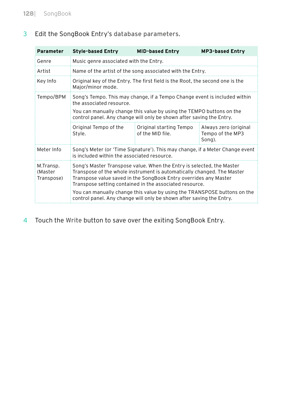 KORG PA4X 76 User Manual | Page 132 / 1074