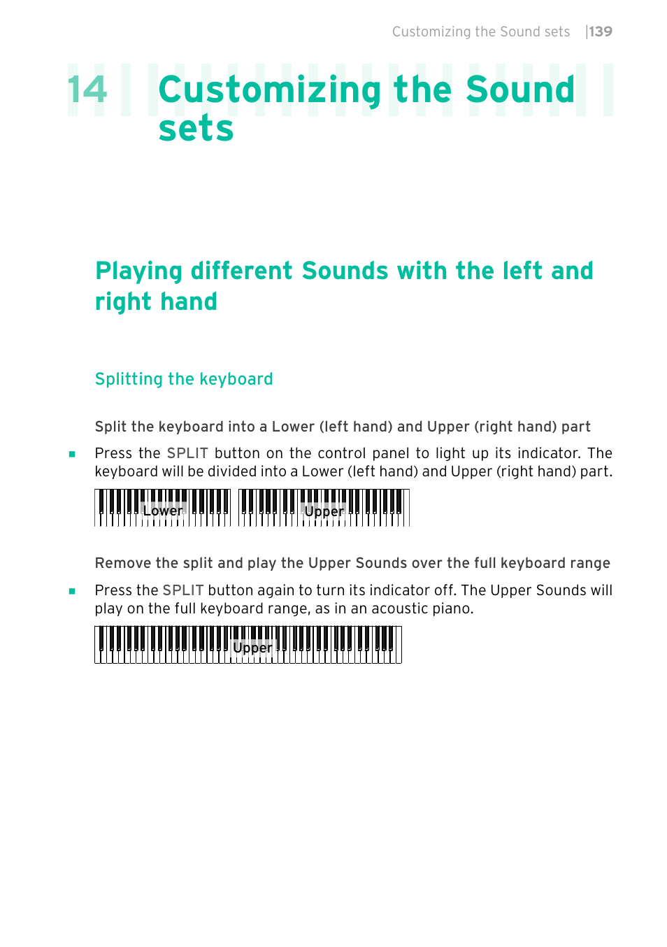 Customizing the sound sets, 14 customizing the sound sets | KORG PA4X 76 User Manual | Page 143 / 1074