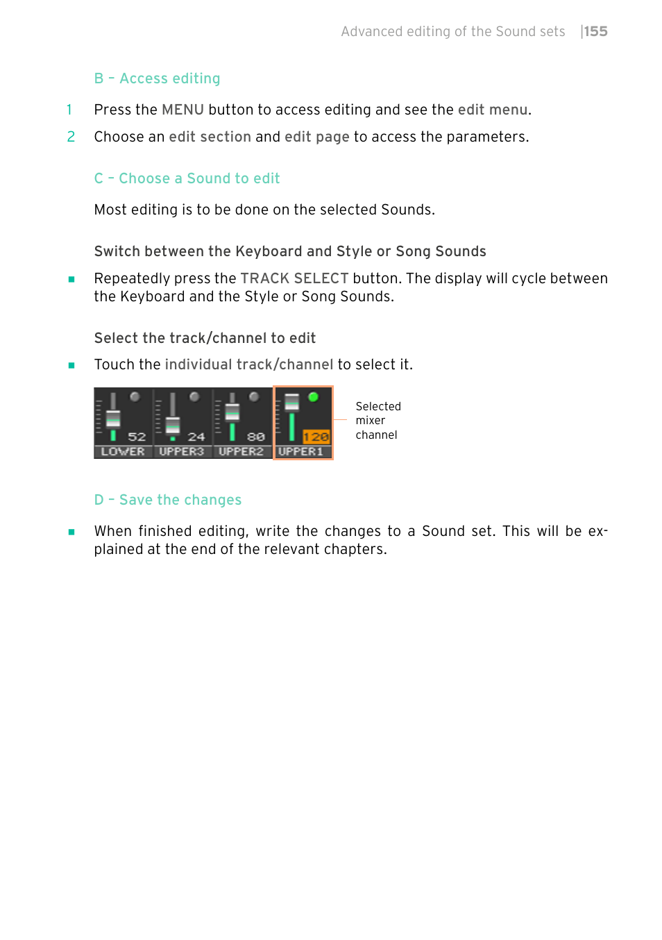 KORG PA4X 76 User Manual | Page 159 / 1074