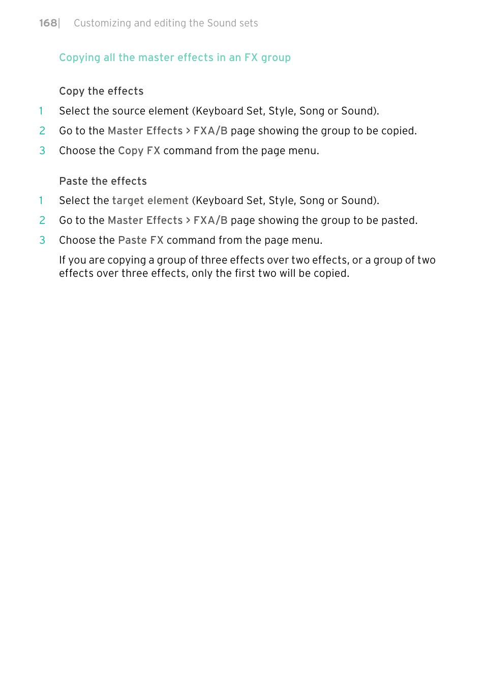 KORG PA4X 76 User Manual | Page 172 / 1074