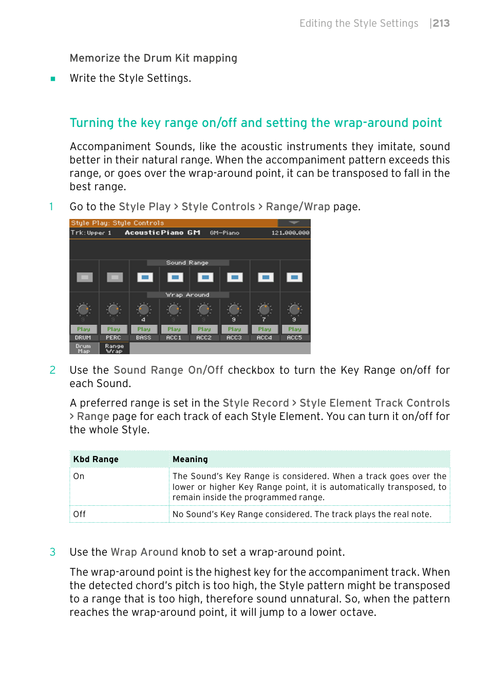 KORG PA4X 76 User Manual | Page 217 / 1074