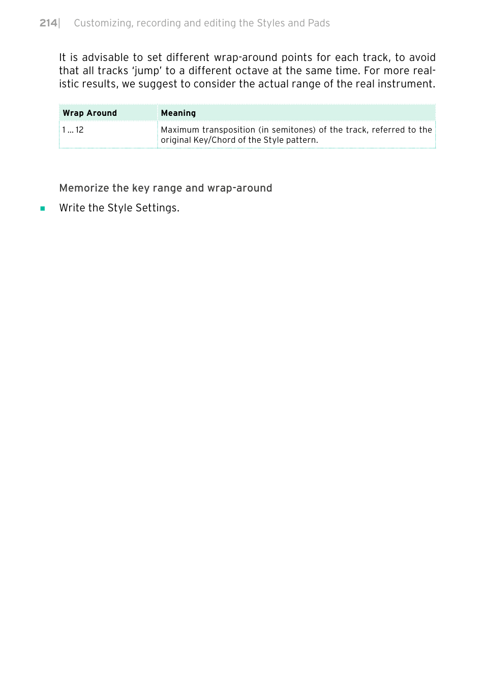 KORG PA4X 76 User Manual | Page 218 / 1074