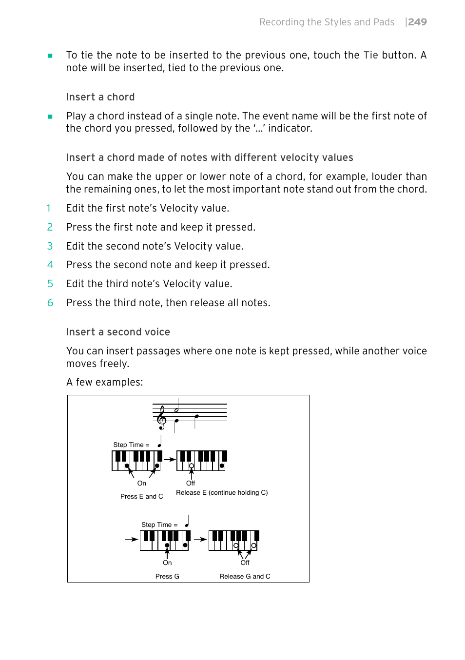 KORG PA4X 76 User Manual | Page 253 / 1074