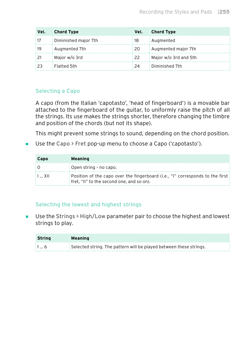 KORG PA4X 76 User Manual | Page 259 / 1074