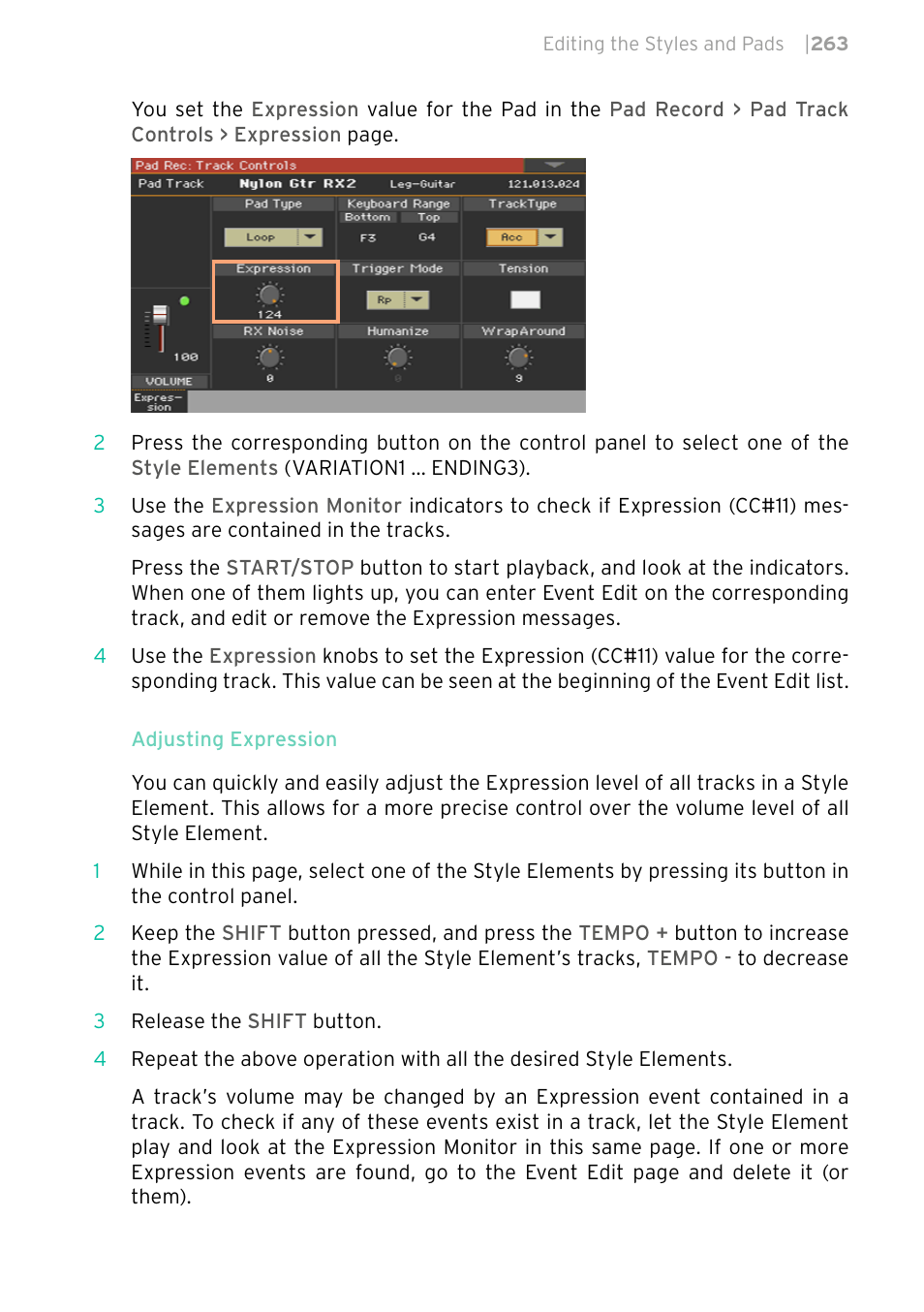 KORG PA4X 76 User Manual | Page 267 / 1074